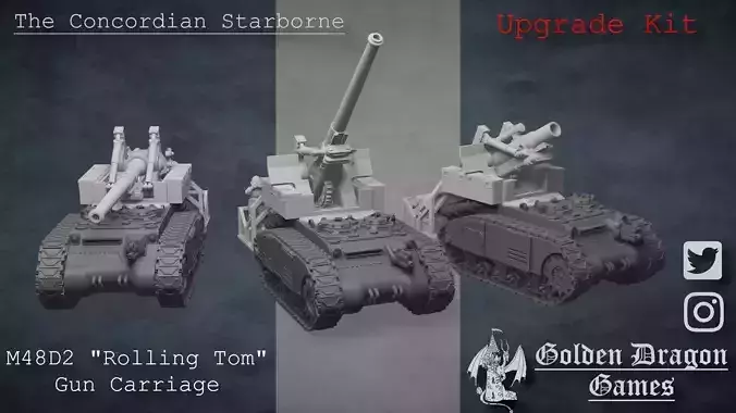 M48D2 Gun Carriage Upgrade Kit