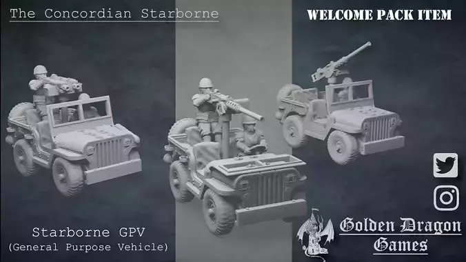 Starborne GPV 3D print model