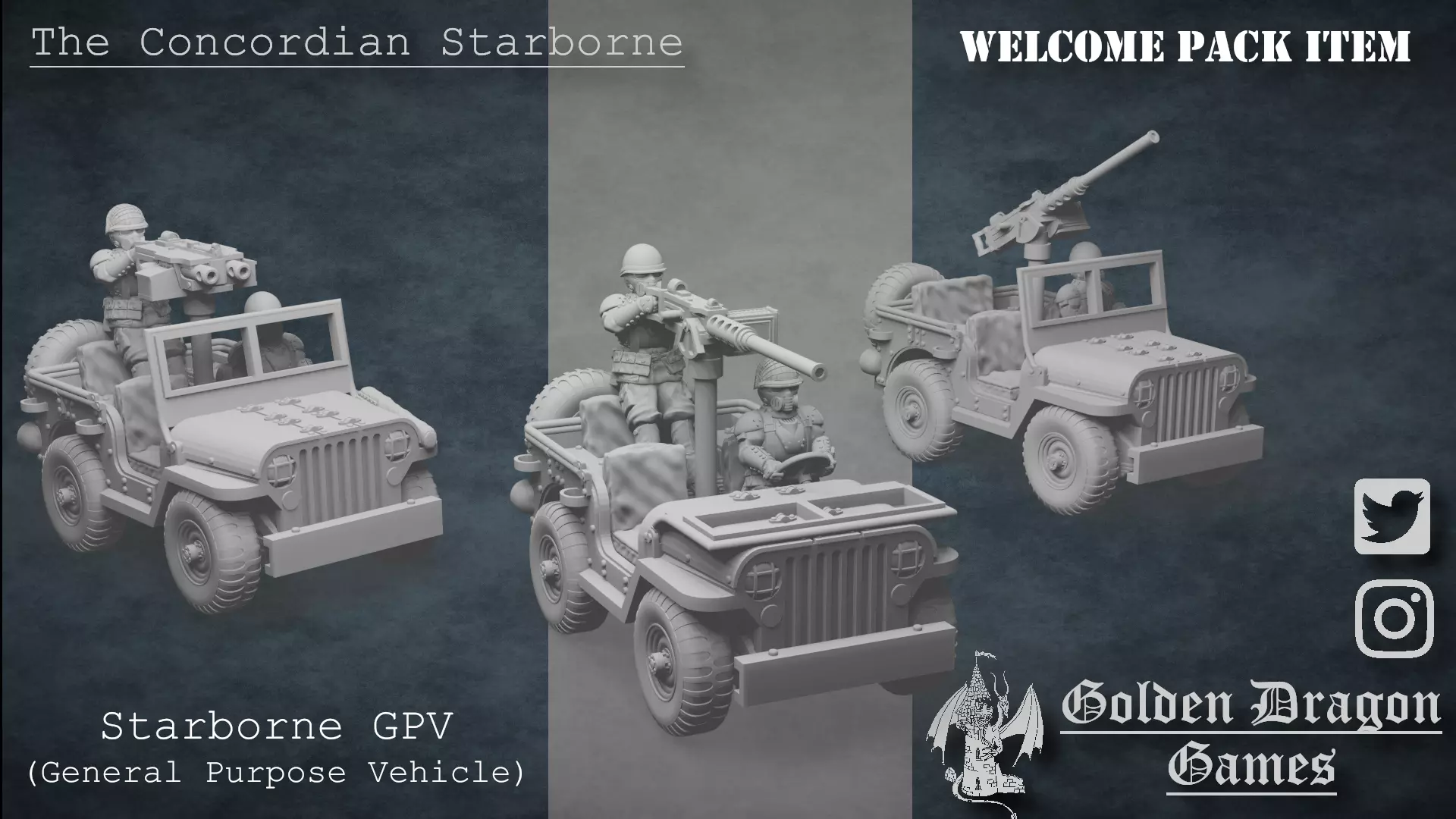 Starborne GPV 3D print model