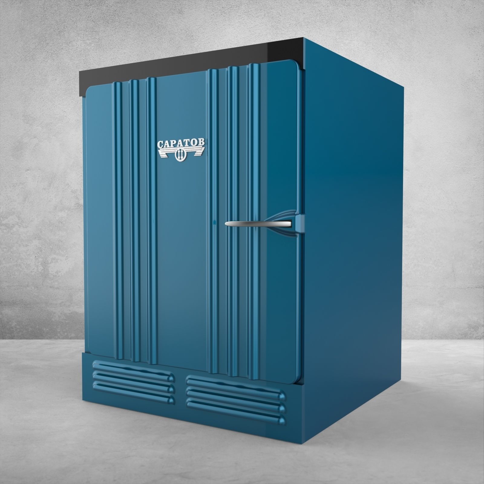 fridge 02 3D model_4