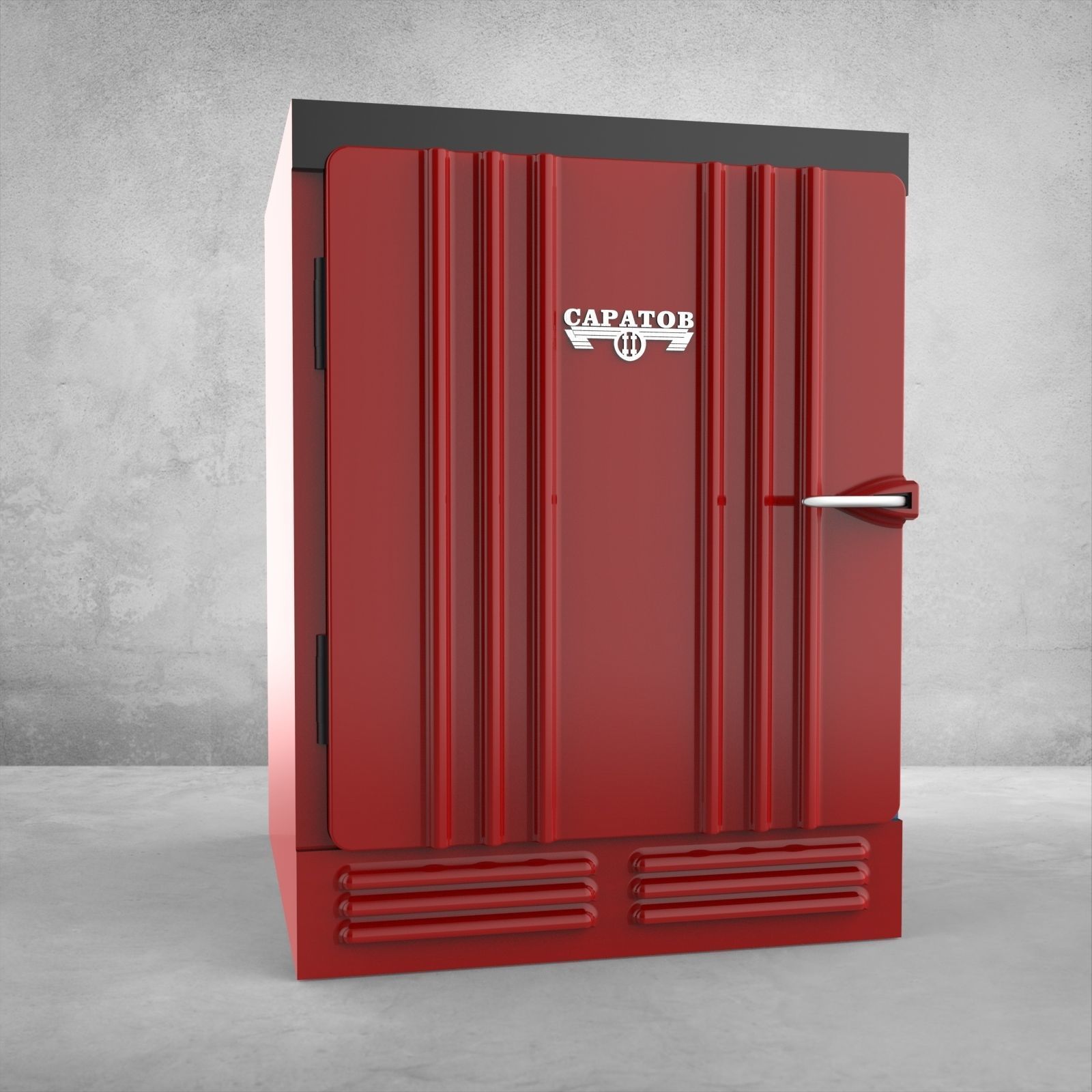 fridge 02 3D model_8