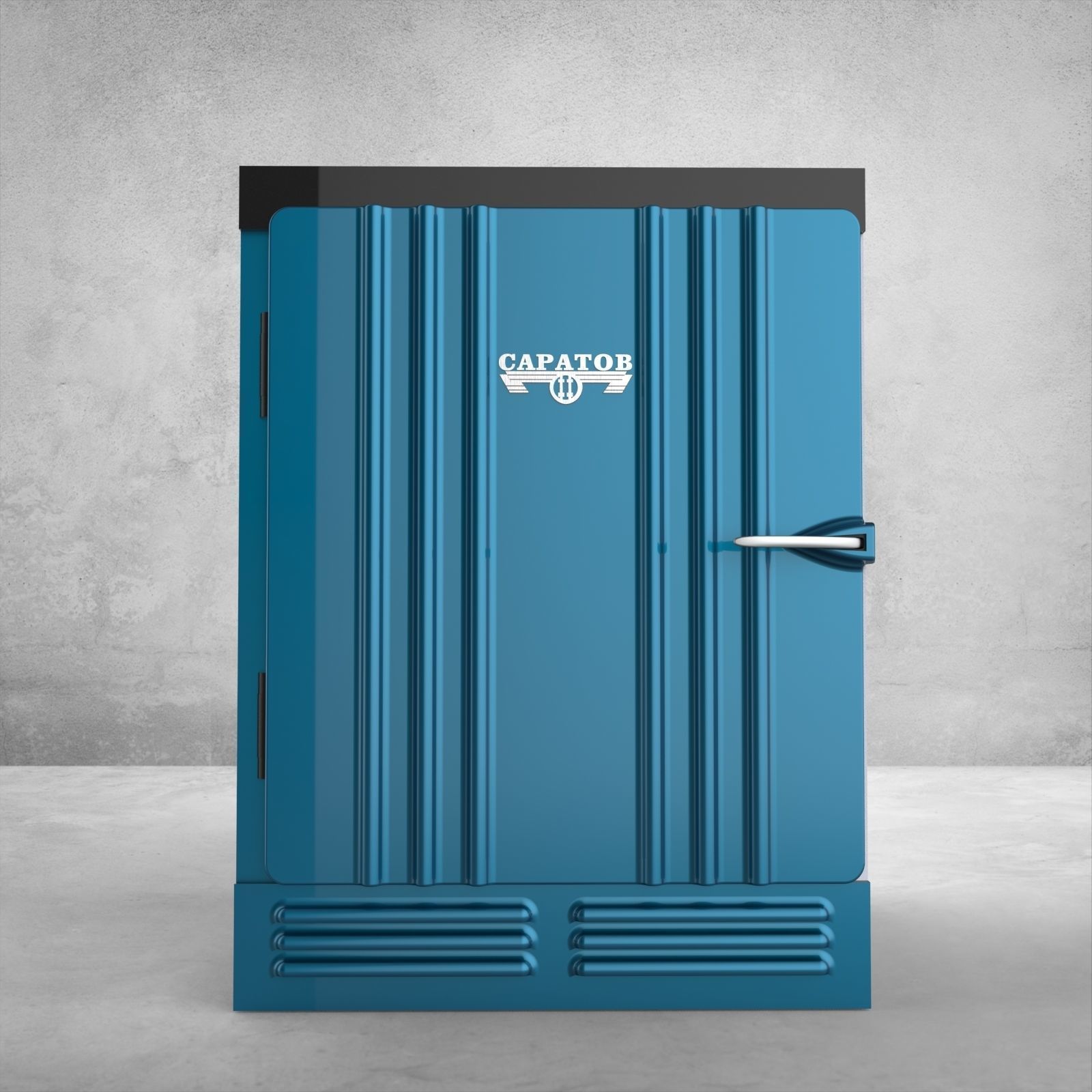 fridge 02 3D model_2