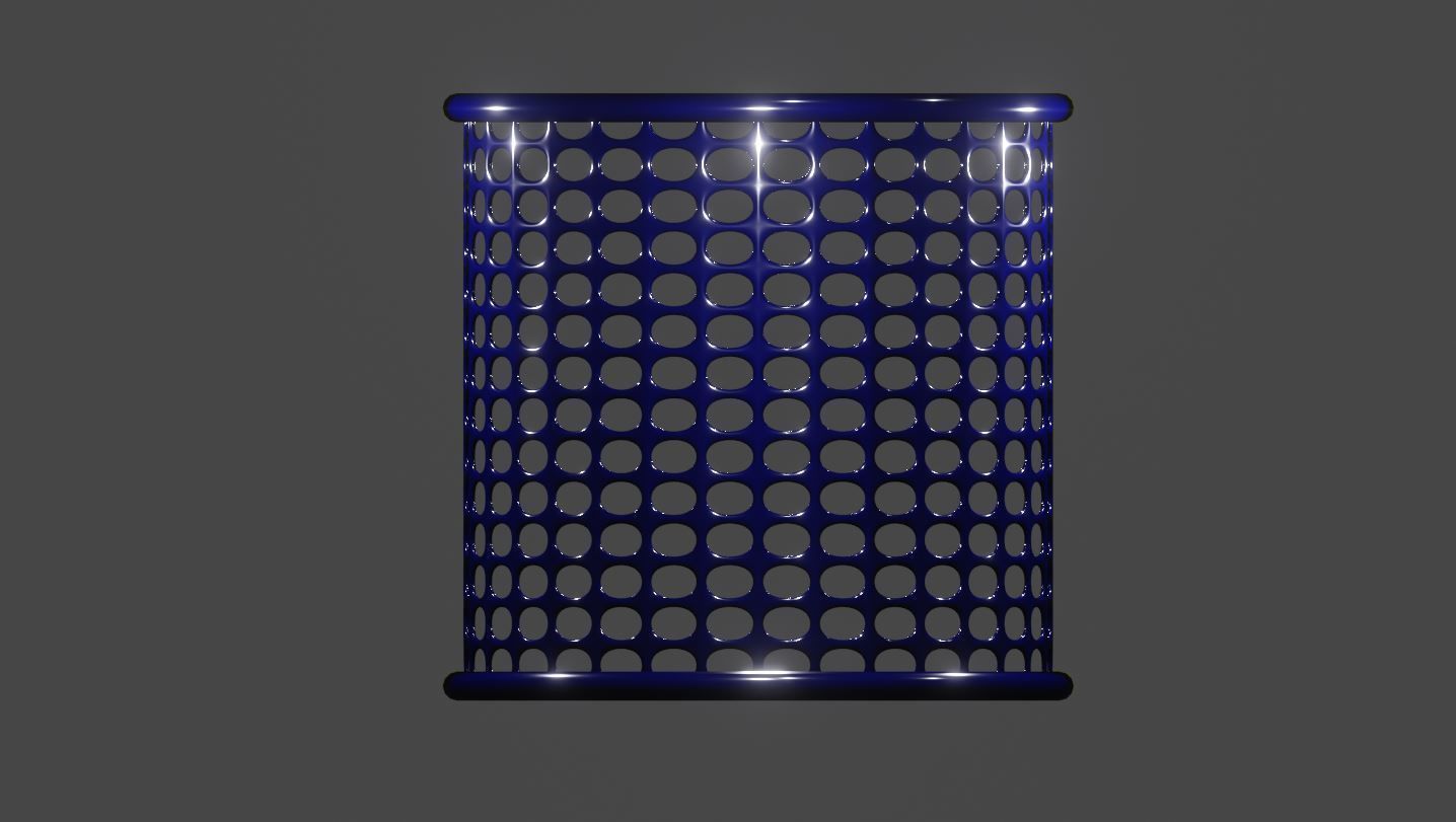 Pen Holder 3D Model 3D model_3