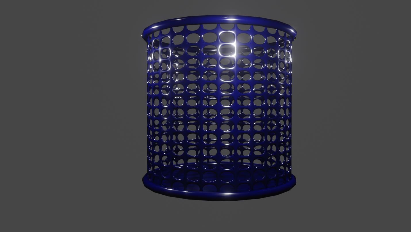 Pen Holder 3D Model 3D model_1