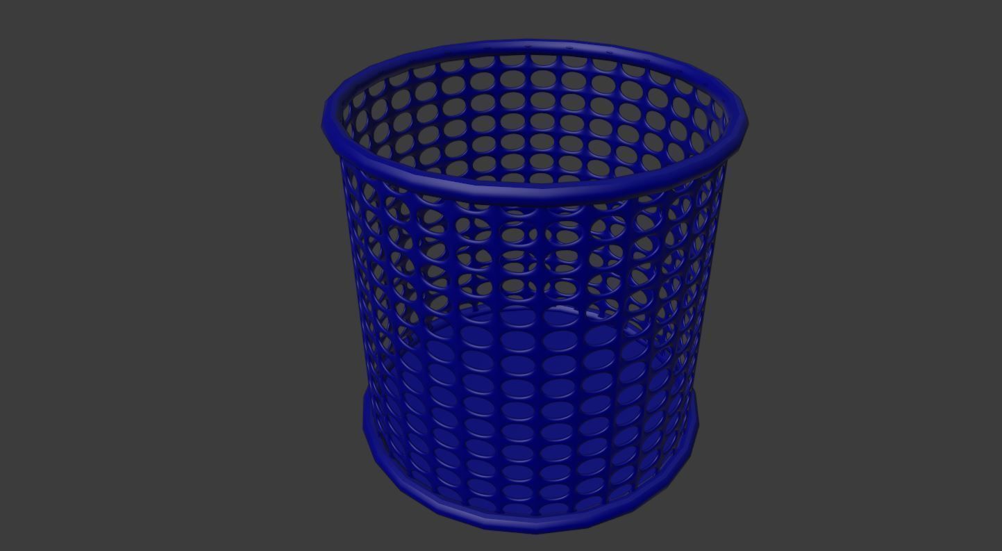 Pen Holder 3D Model 3D model_5