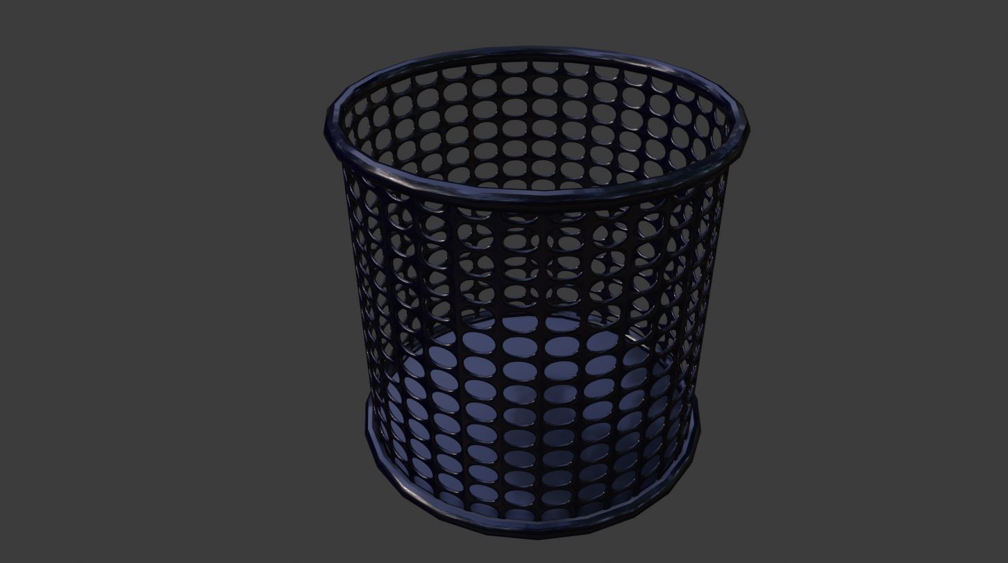 Pen Holder 3D Model 3D model_4