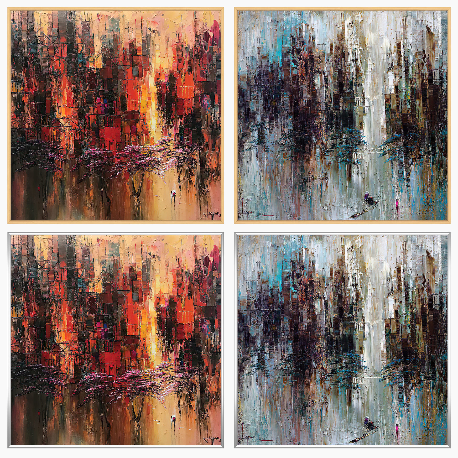 Wall Art Set 3470 3D model_2