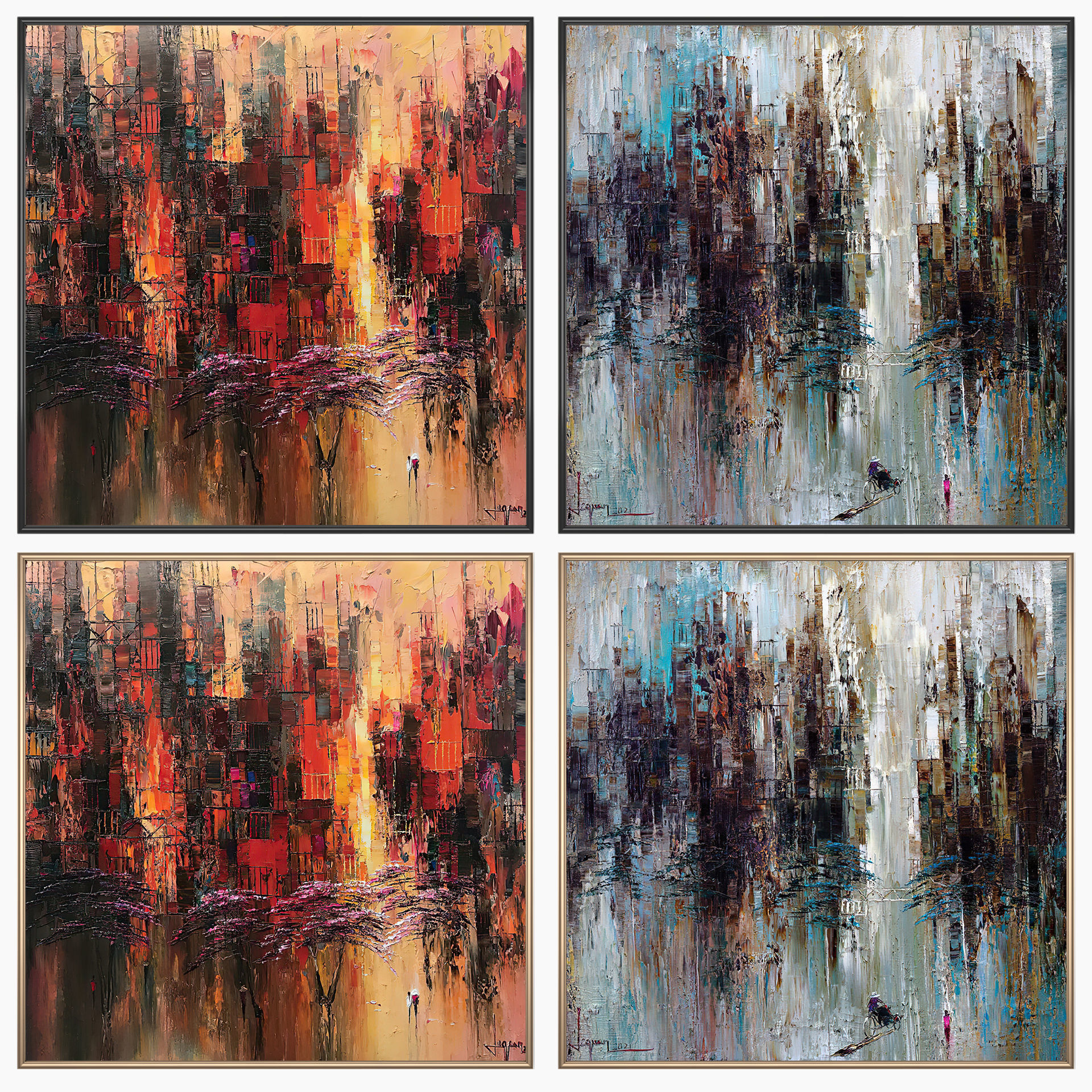 Wall Art Set 3470 3D model_1