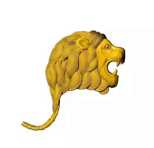 Jungle King Lion Pendant