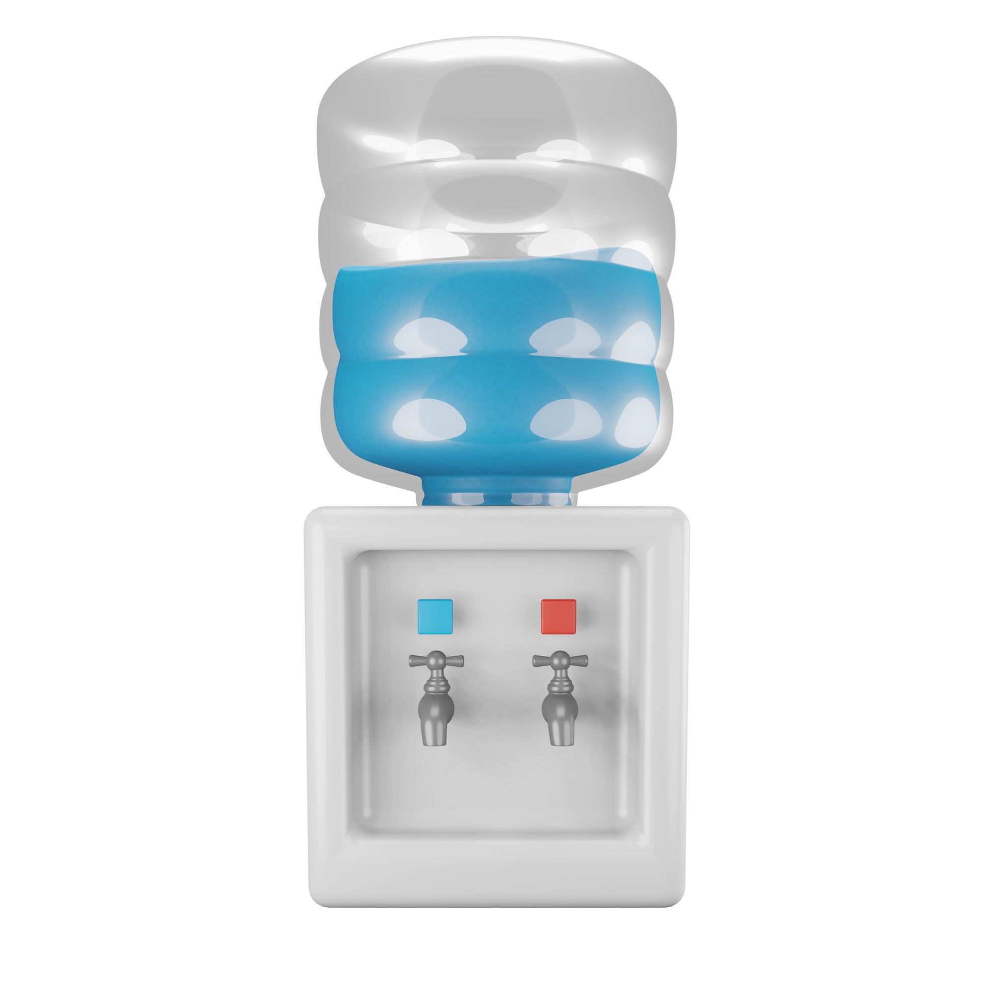 Water Icon Pack 3D Model Low-poly 3D model_4