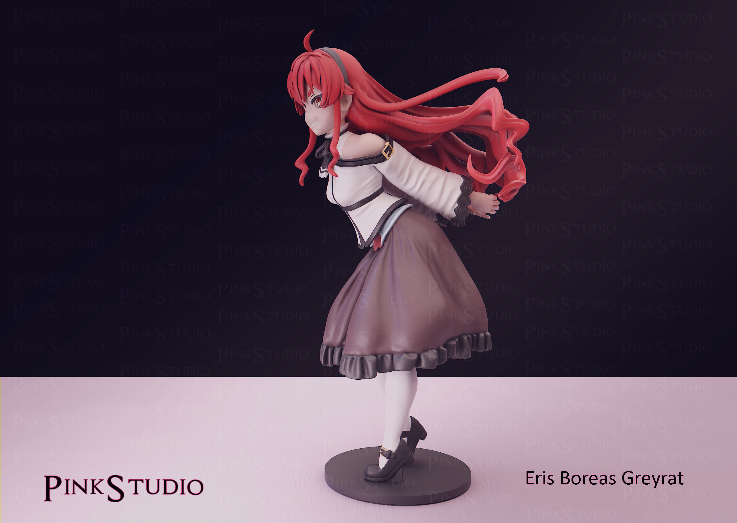 Mushoku Tensei Jobless Reincarnation - Eris Boreas Greyrat 3D print model_7