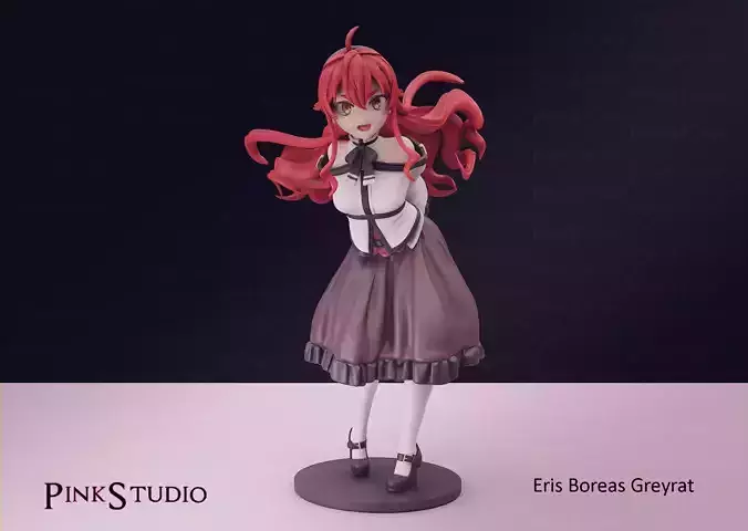 Mushoku Tensei Jobless Reincarnation - Eris Boreas Greyrat 3D print model