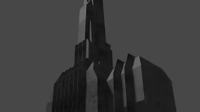 Darth Vader Fortress Free 3D model