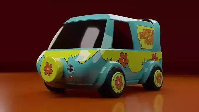 Mystery Machine 3D model 3D model