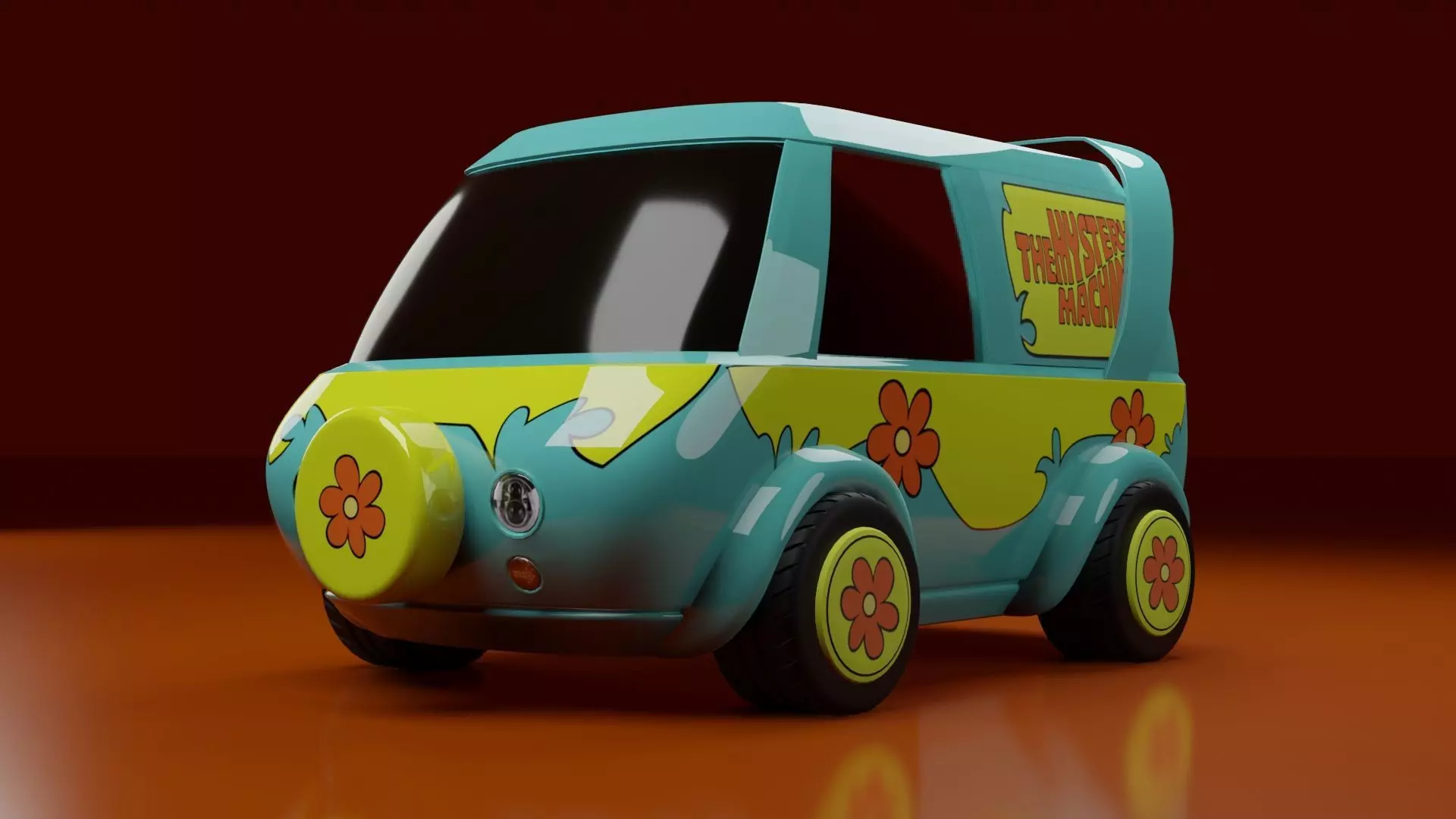 Mystery Machine 3D model 3D model