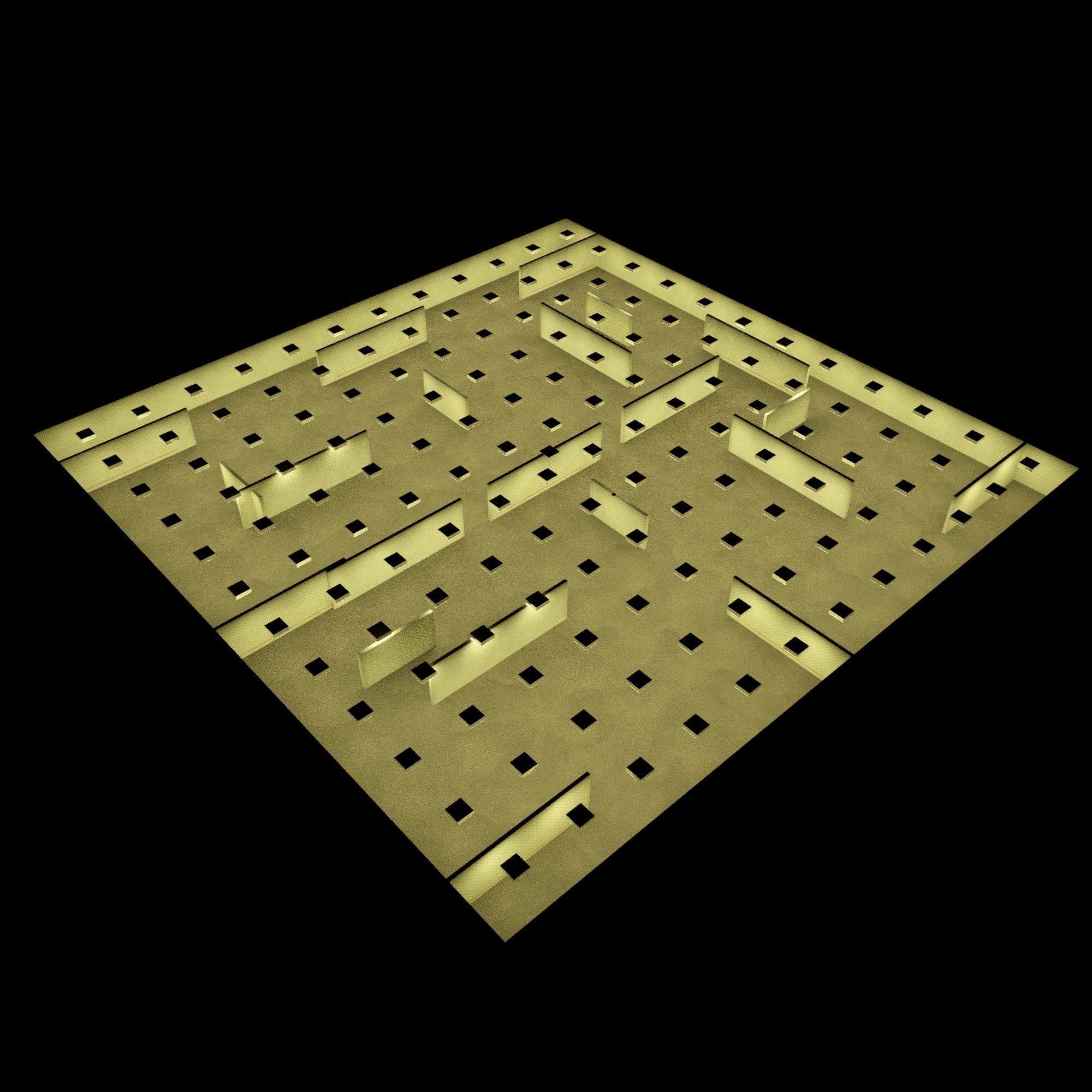 The Backrooms - C4D Octane 3D model_12