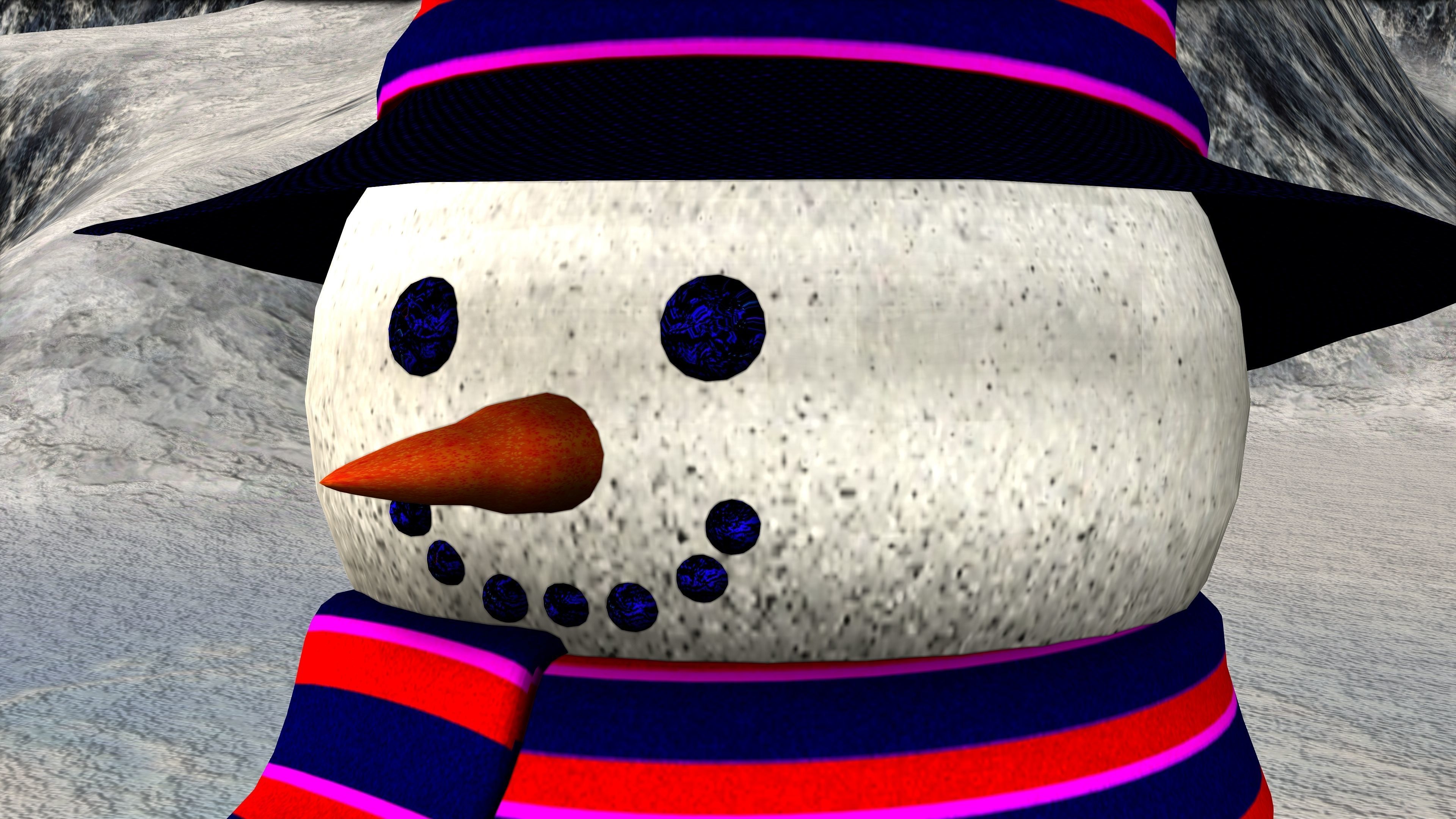 Snowman 3D model_10