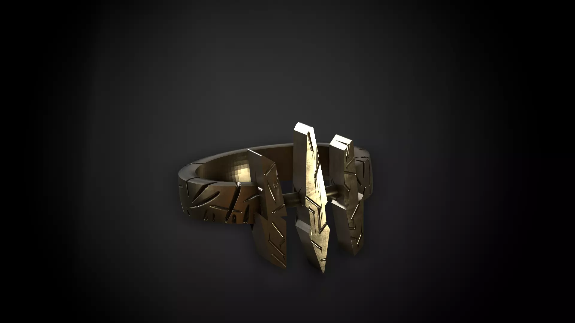The Witcher Ring 3D print model