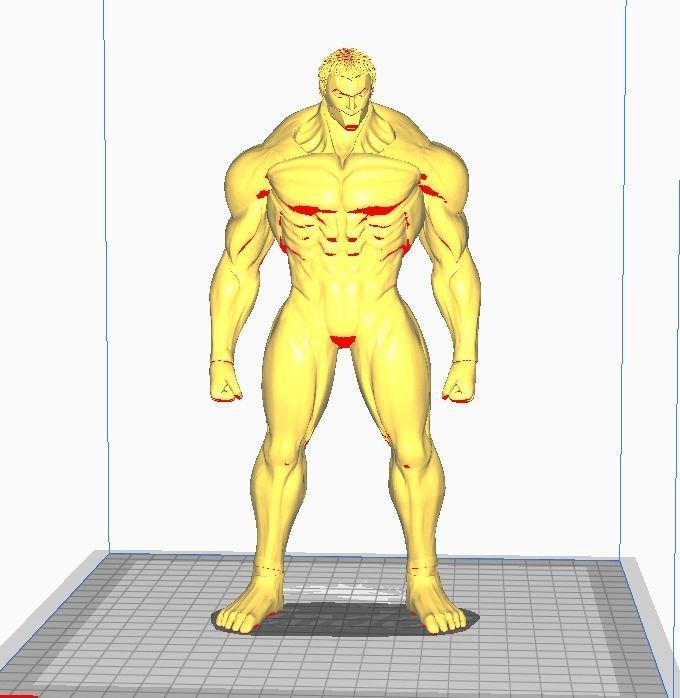 Armored Titan 3D Model 3D print model_1