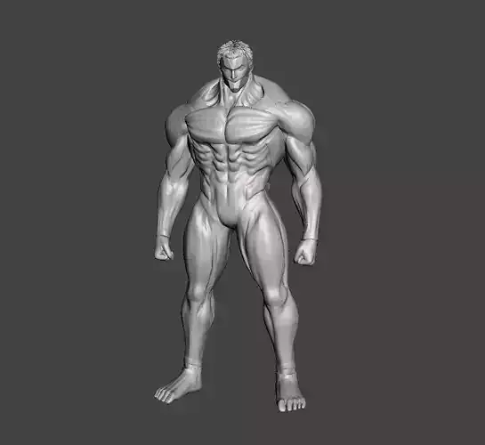 Armored Titan 3D Model