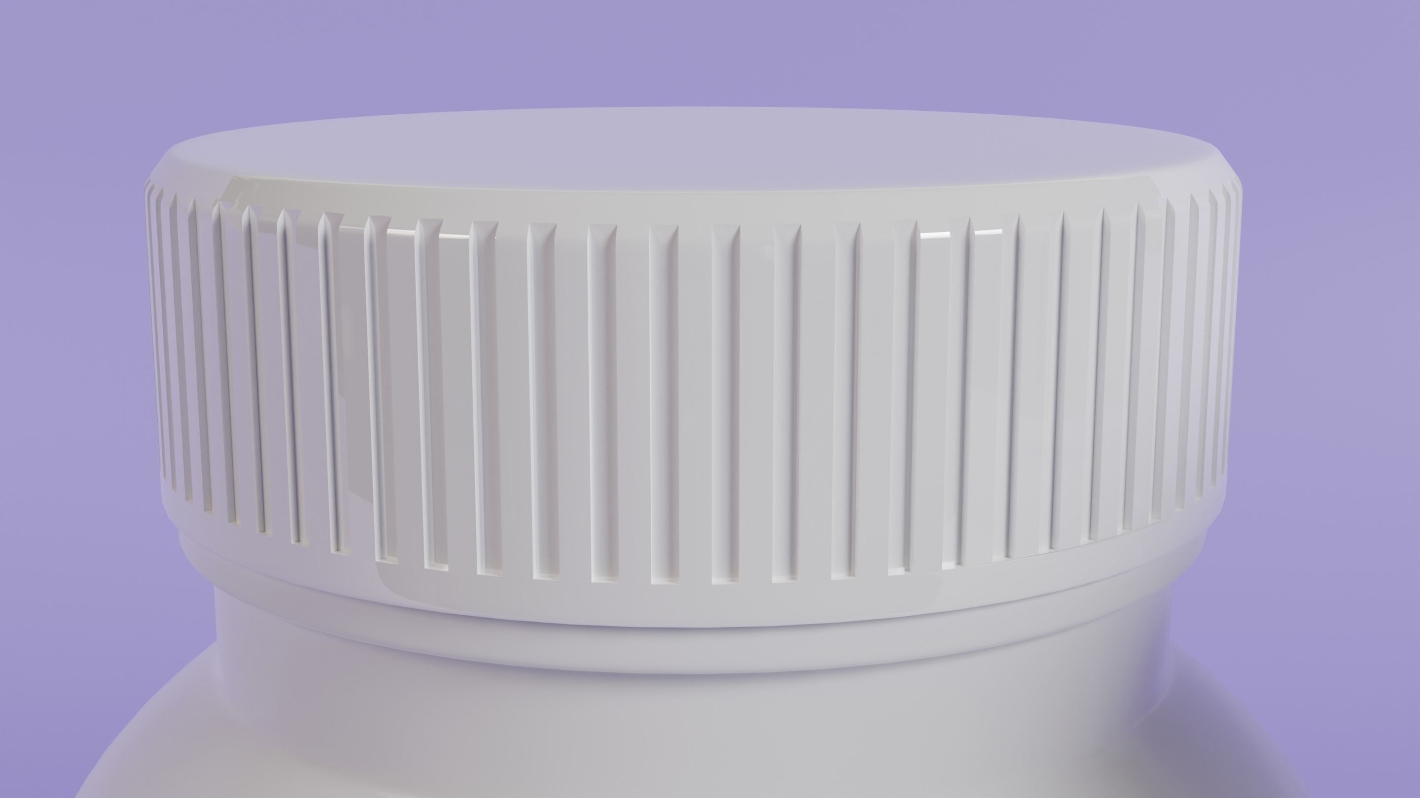 bottles of plastic material 3D model_2