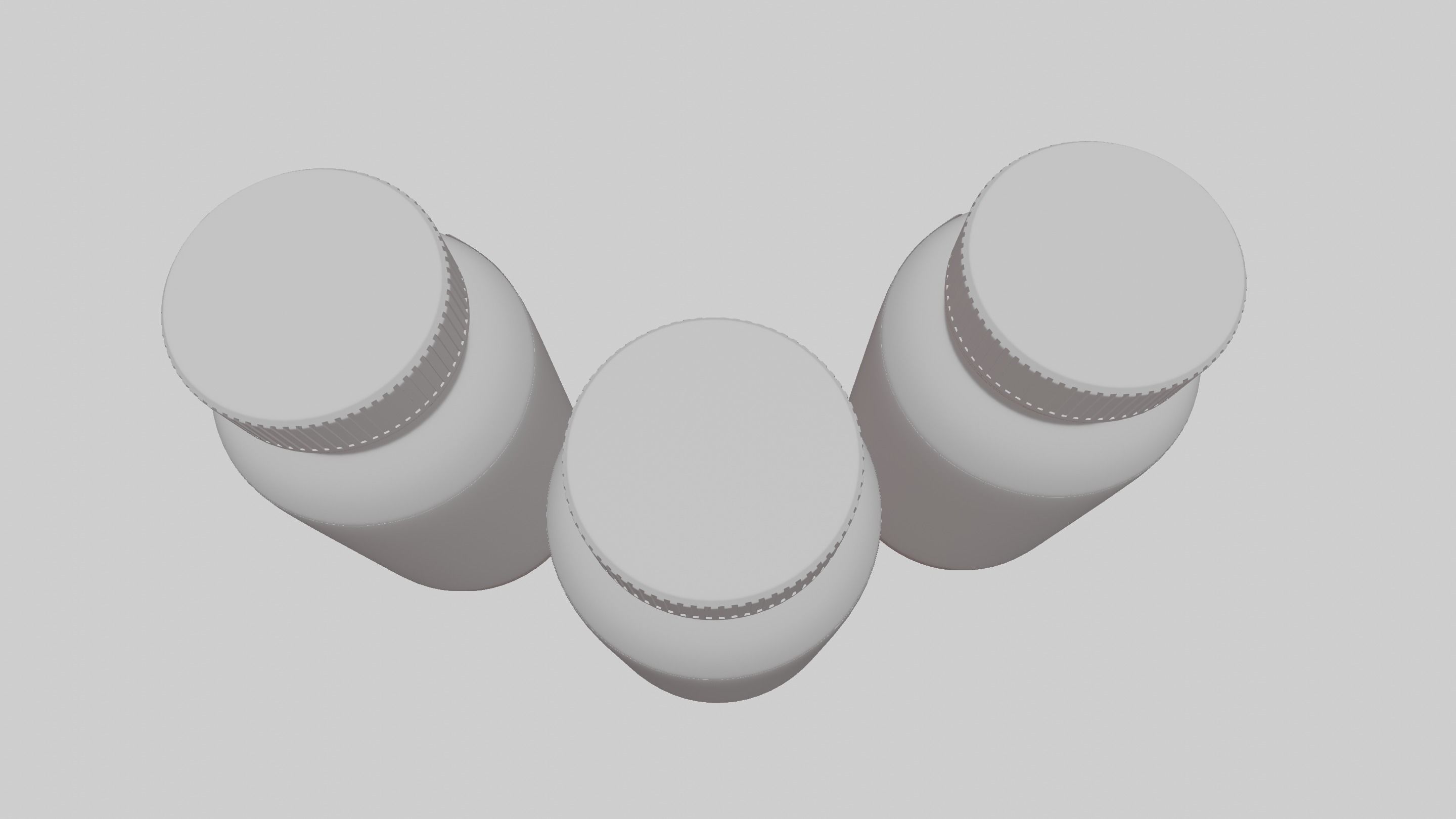 bottles of plastic material 3D model_6