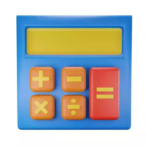 calculator orange