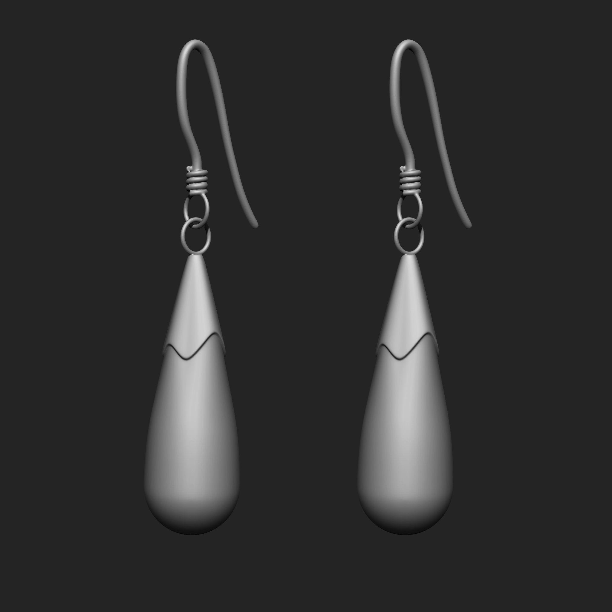 Earring IMM Brush Pack 10 in One Vol2 3D model_3