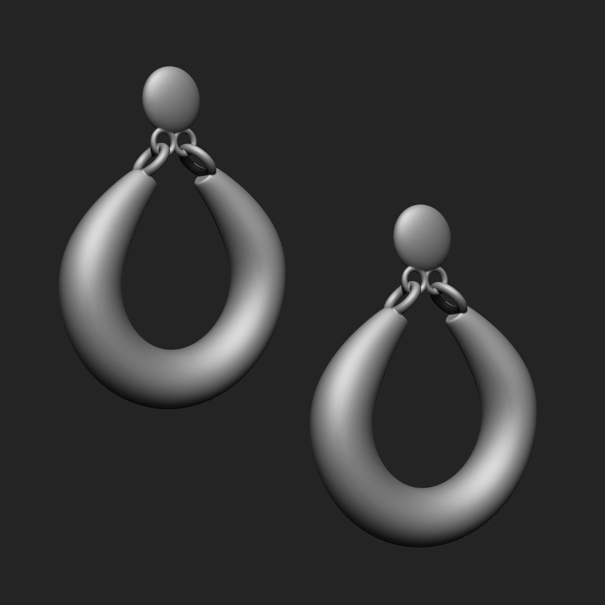 Earring IMM Brush Pack 10 in One Vol2 3D model_8