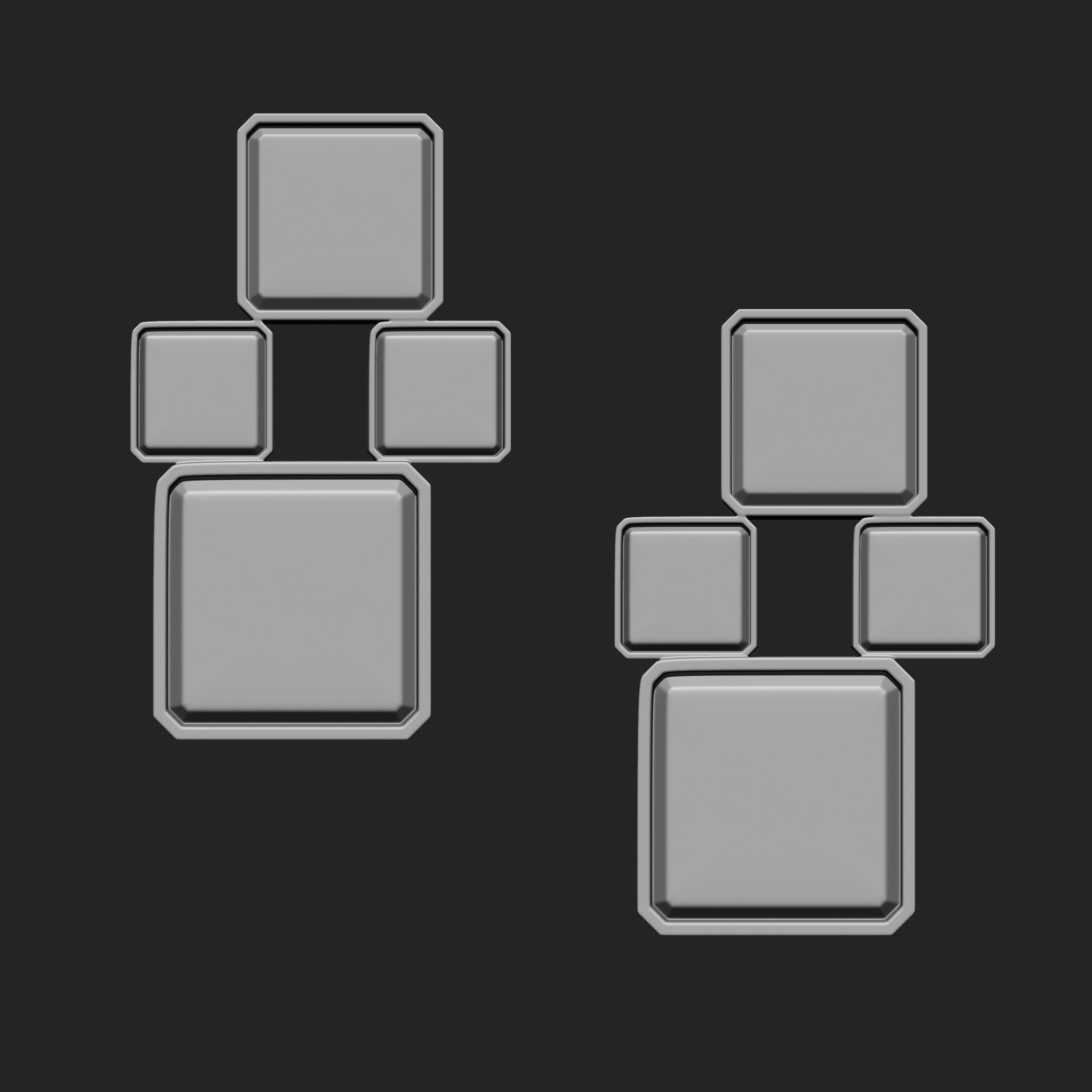 Earring IMM Brush Pack 10 in One Vol2 3D model_2