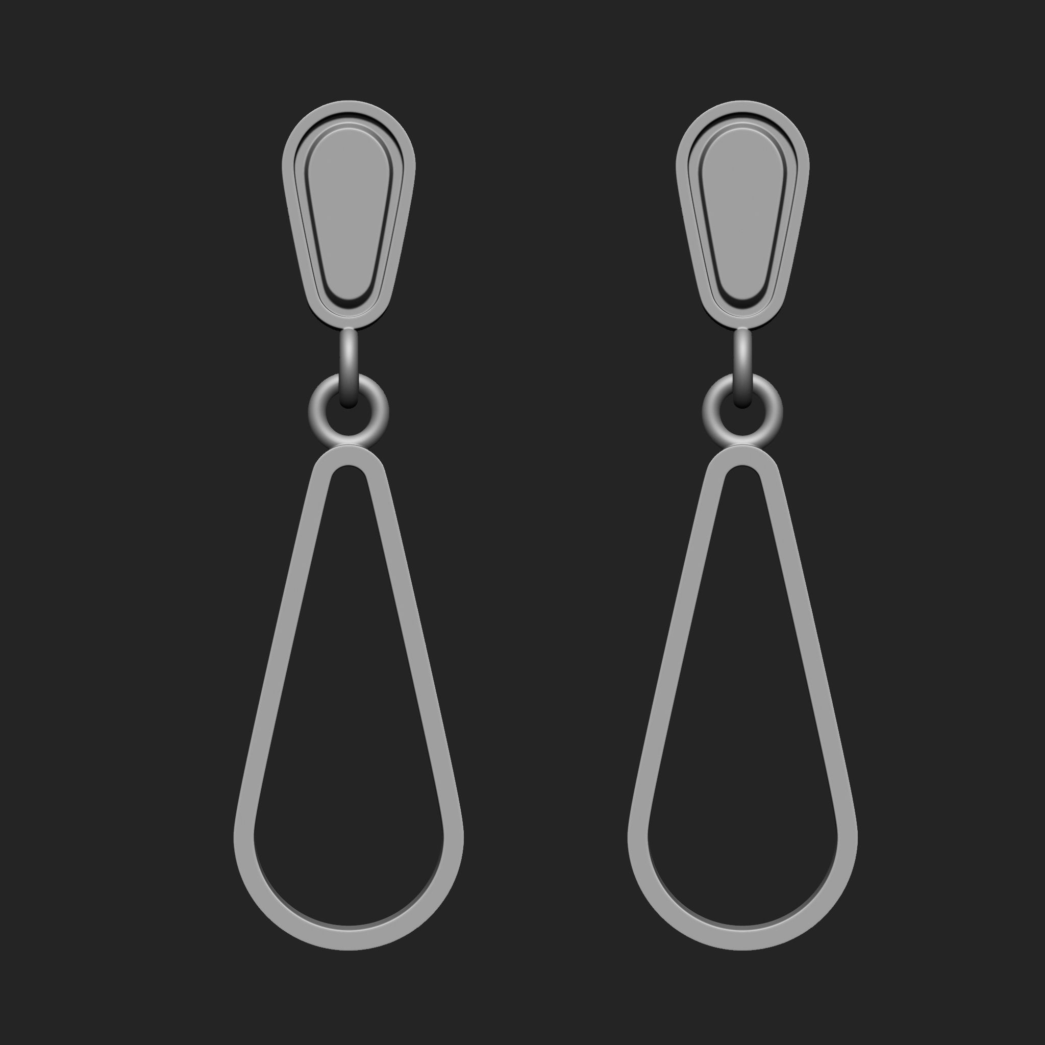 Earring IMM Brush Pack 10 in One Vol2 3D model_1