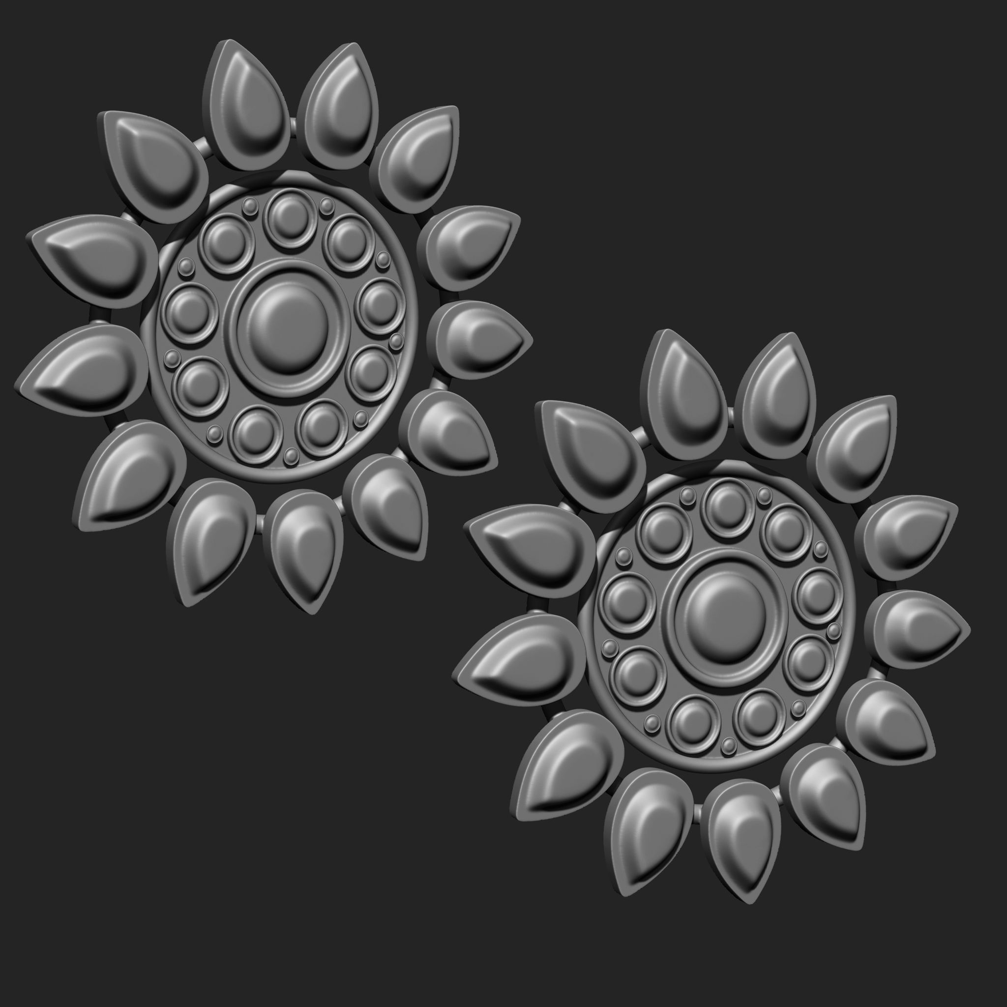 Earring IMM Brush Pack 10 in One Vol2 3D model_5