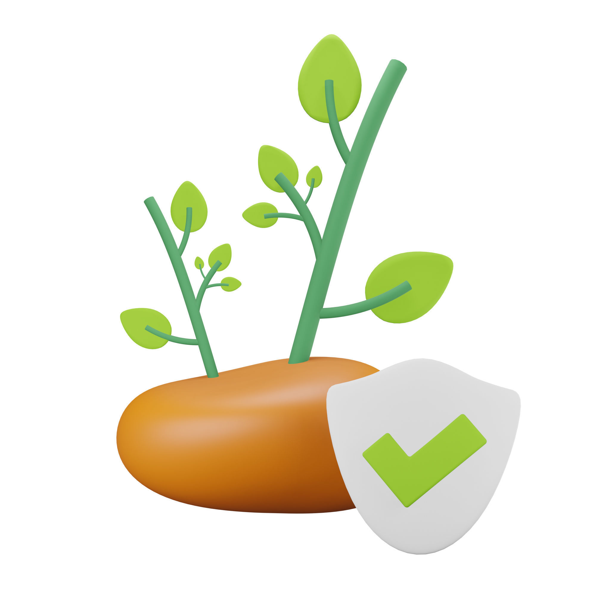 Ecology Earth Day Icon Pack 3D Model Low-poly 3D model_6