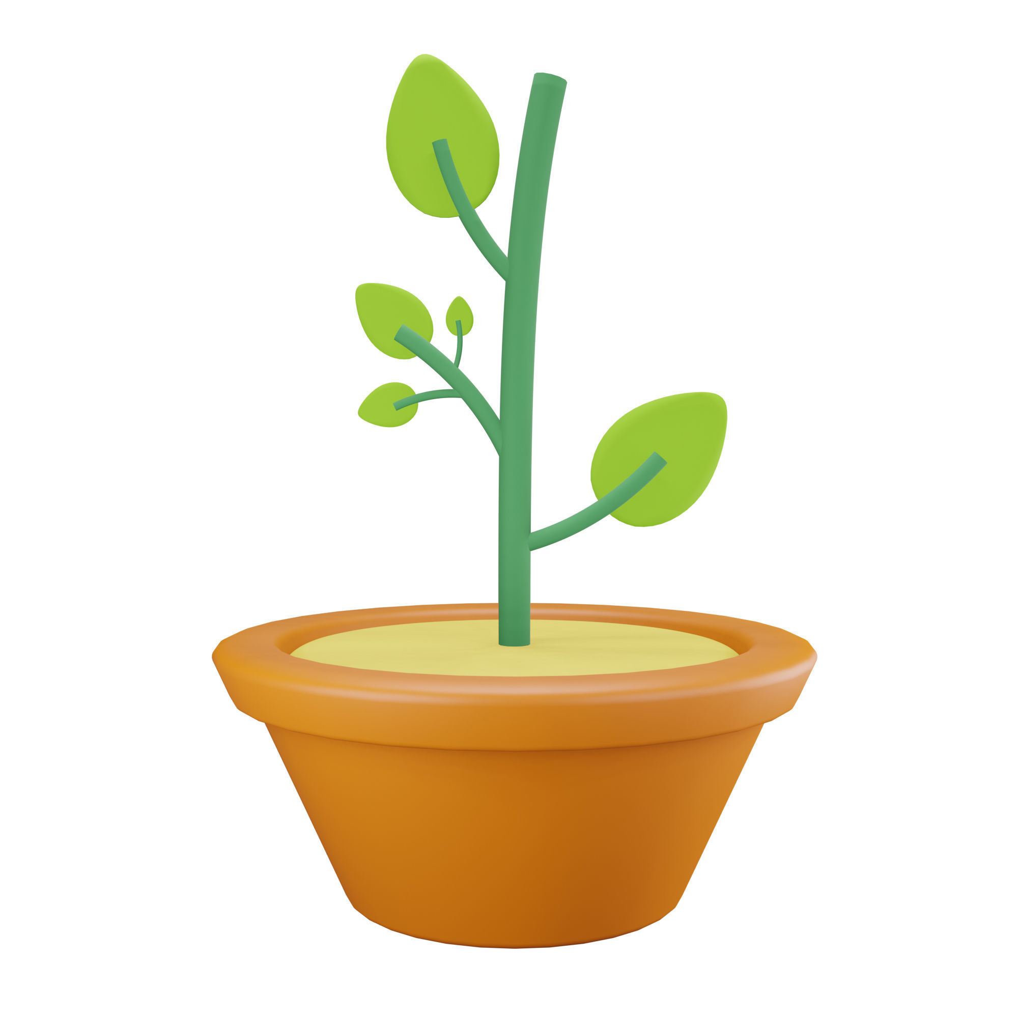 Ecology Earth Day Icon Pack 3D Model Low-poly 3D model_14