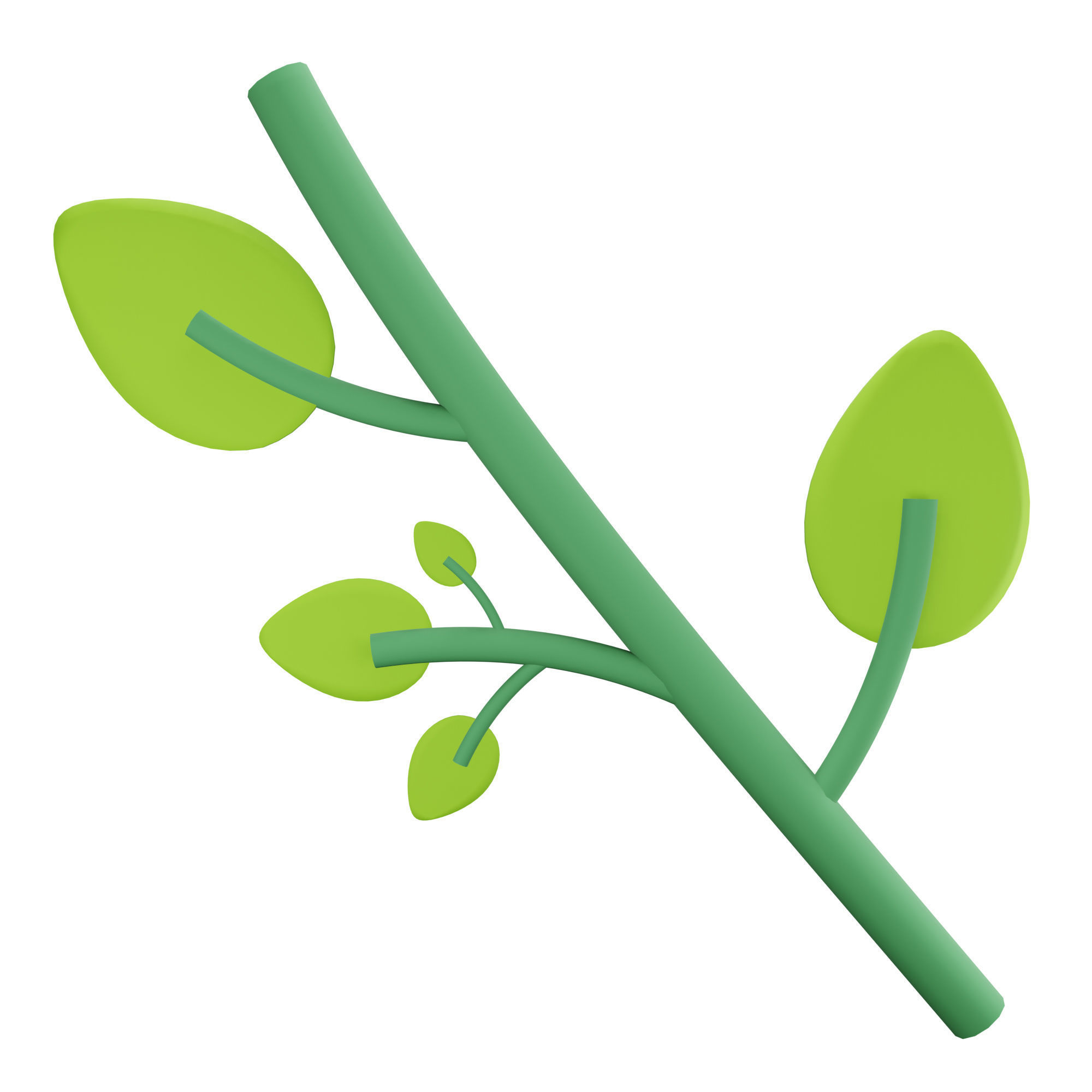 Ecology Earth Day Icon Pack 3D Model Low-poly 3D model_23