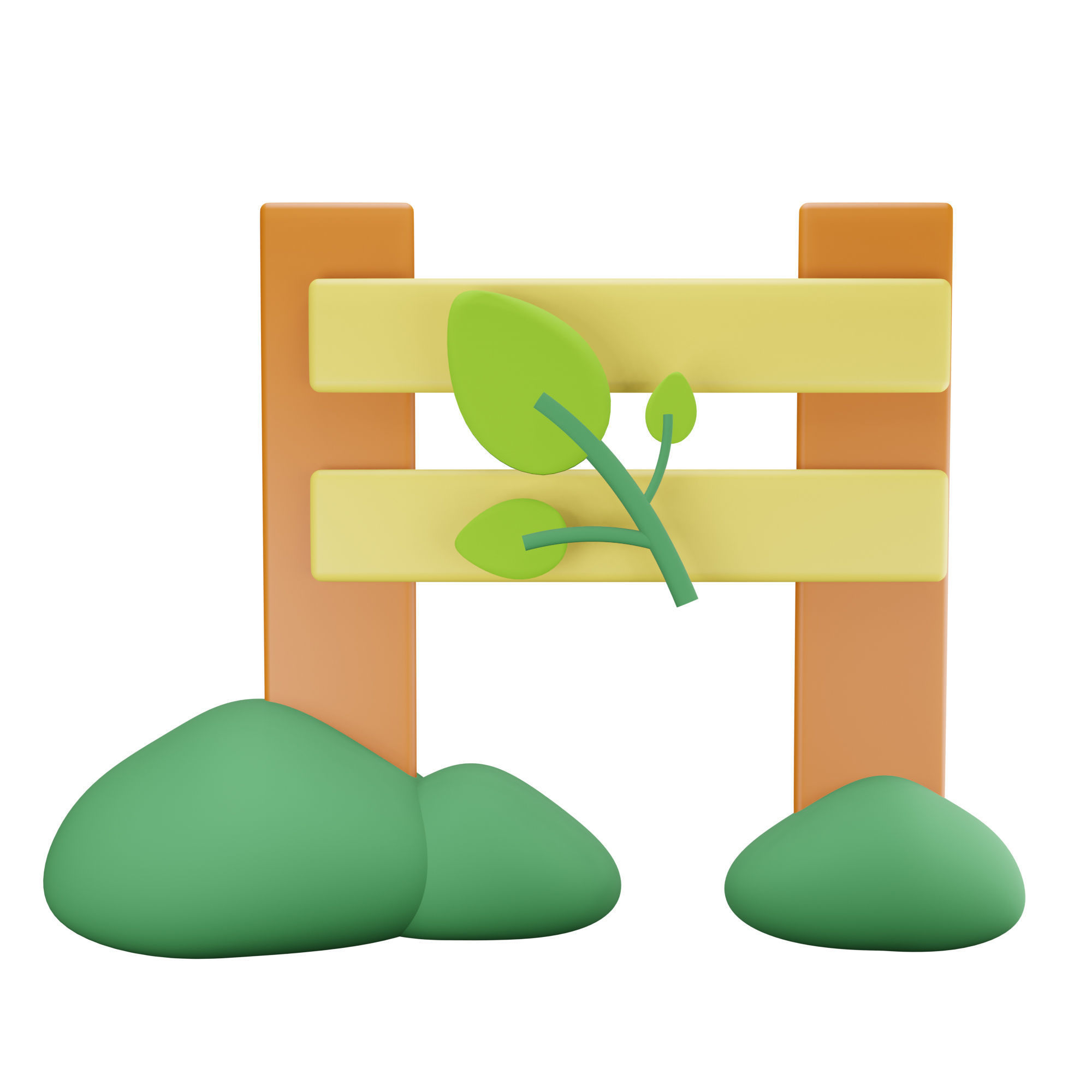 Ecology Earth Day Icon Pack 3D Model Low-poly 3D model_4