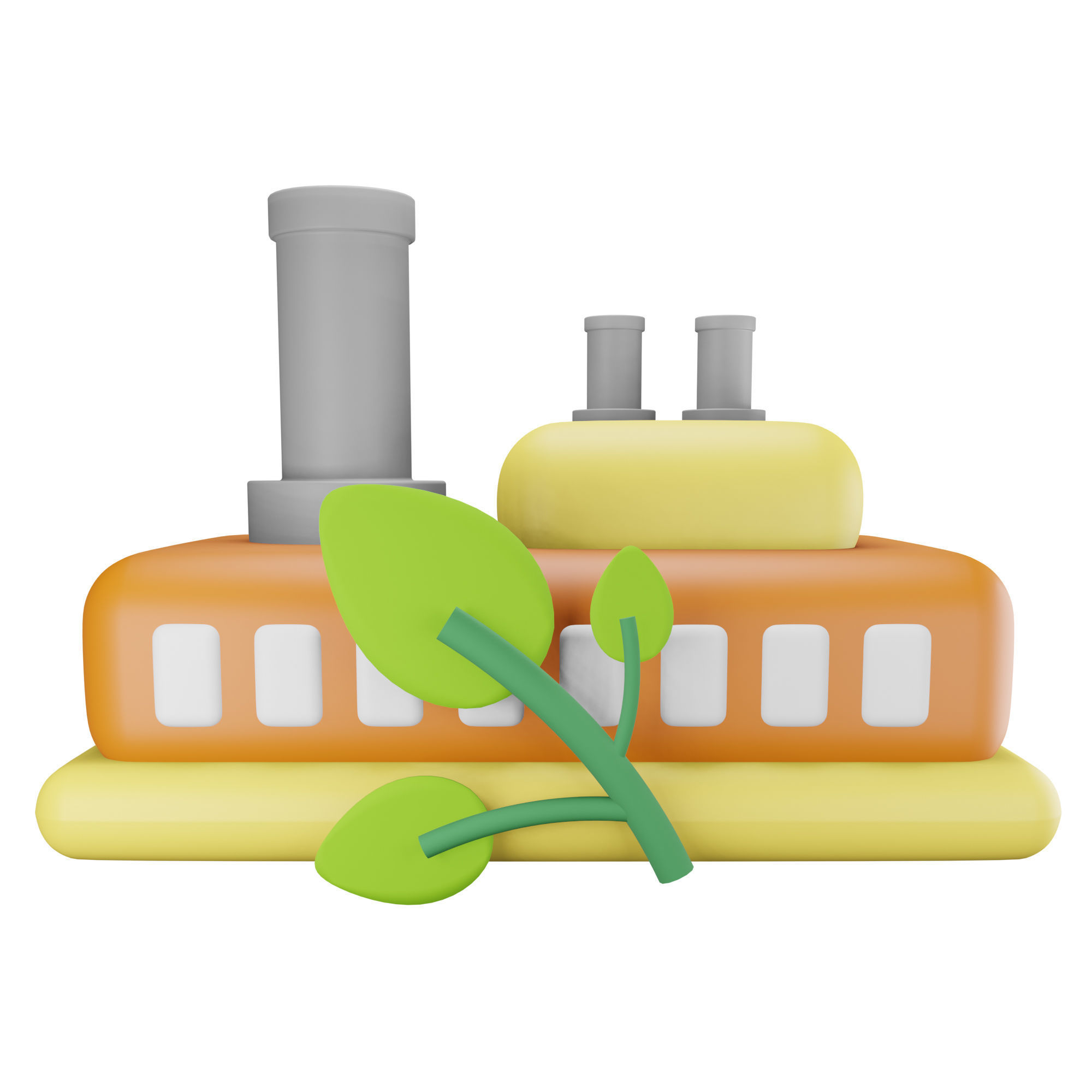 Ecology Earth Day Icon Pack 3D Model Low-poly 3D model_20