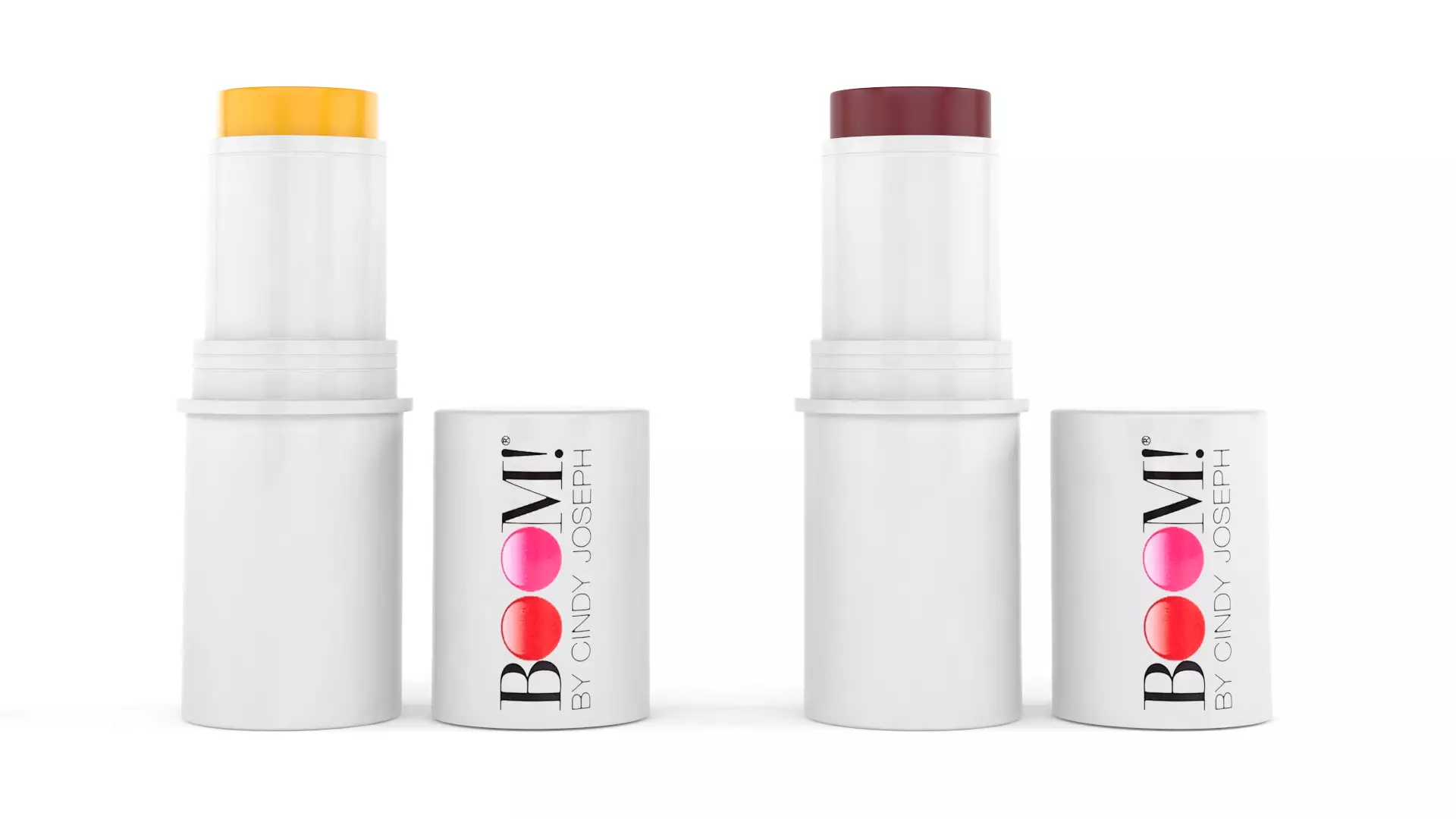 Lipstick lip balm with tube 3D model_0