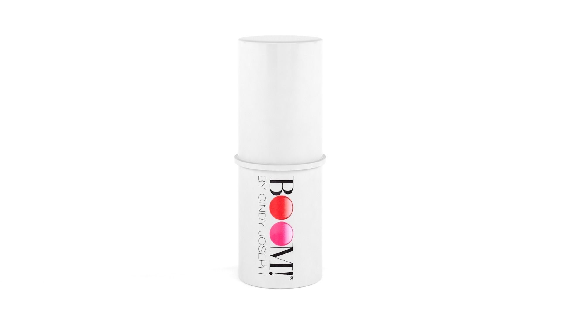 Lipstick lip balm with tube 3D model_3
