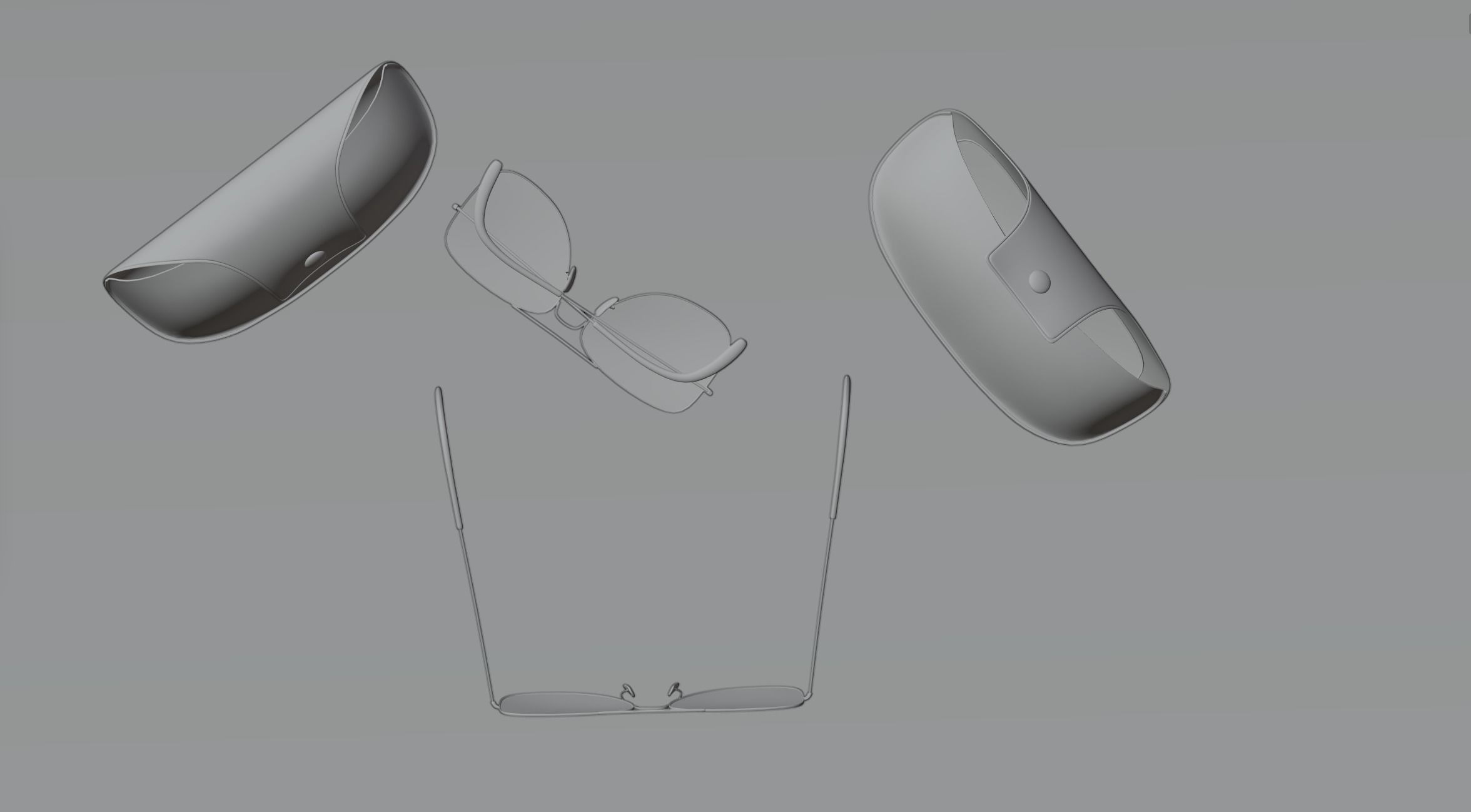 Sunglasses 48 3D model_4