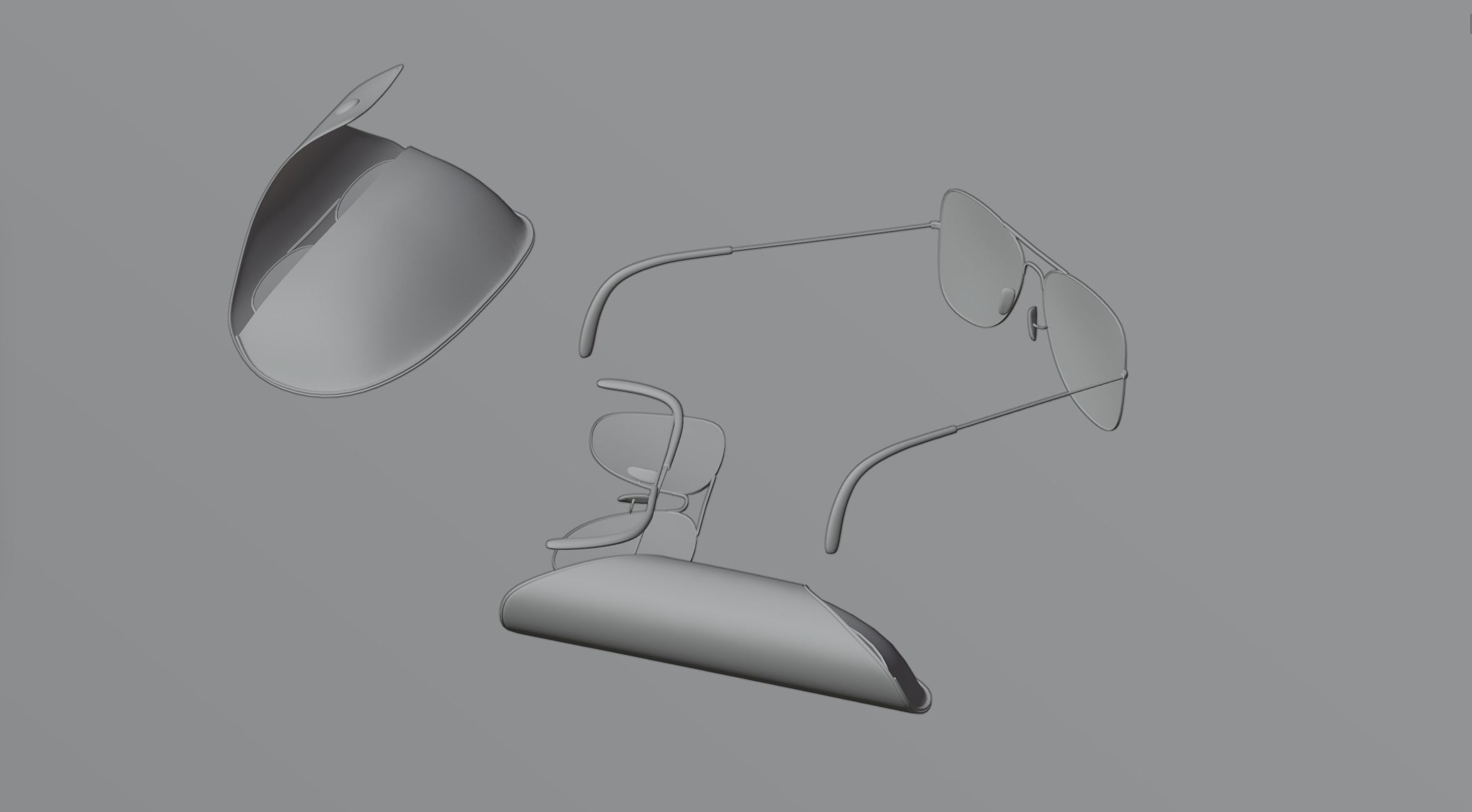 Sunglasses 48 3D model_2