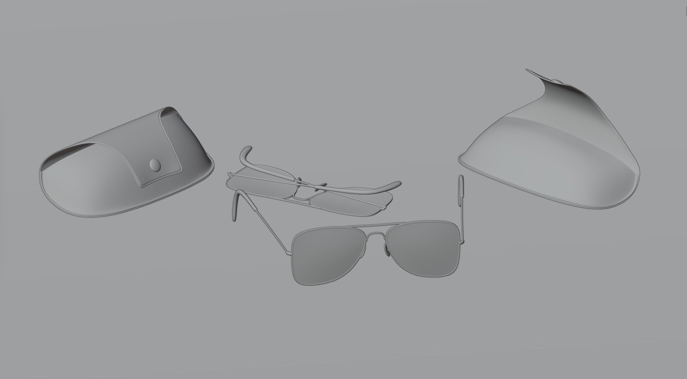 Sunglasses 48 3D model_1