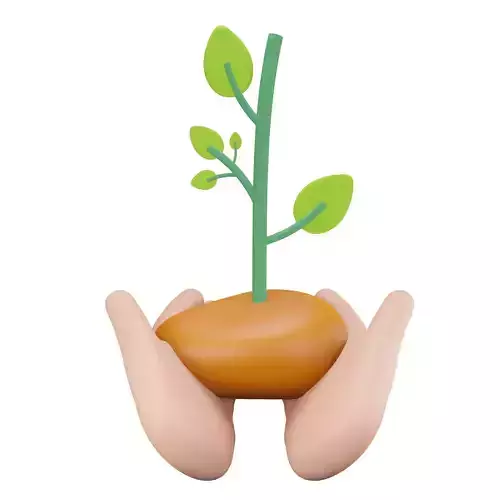 save ecology Low-poly 3D model