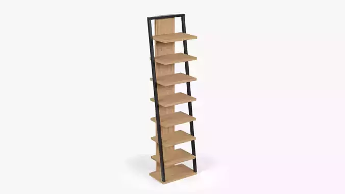 Ladder Wooden Shelf