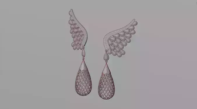 Wings earrings