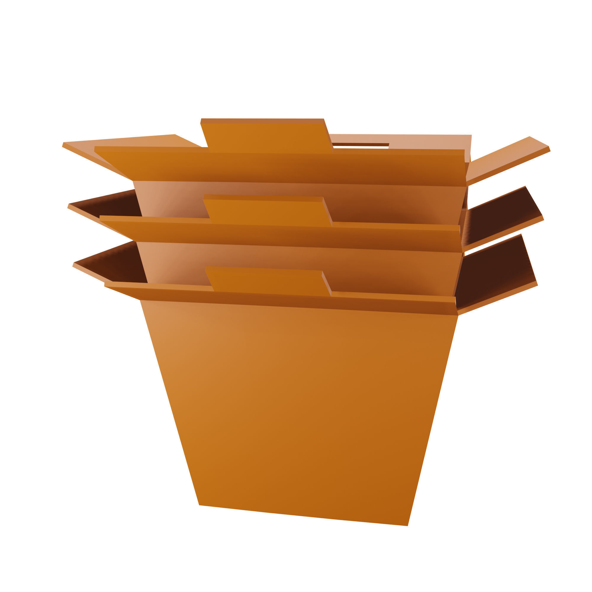 Box Icon Pack 3D Model Low-poly 3D model_17