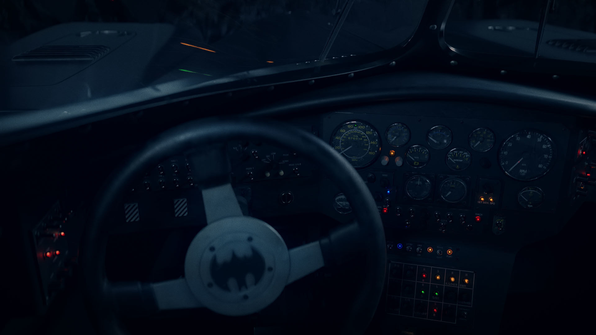 1989 Batmobile Low-poly 3D model_20