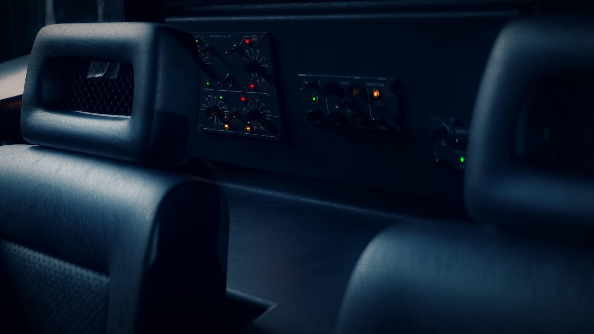 1989 Batmobile Low-poly 3D model_19