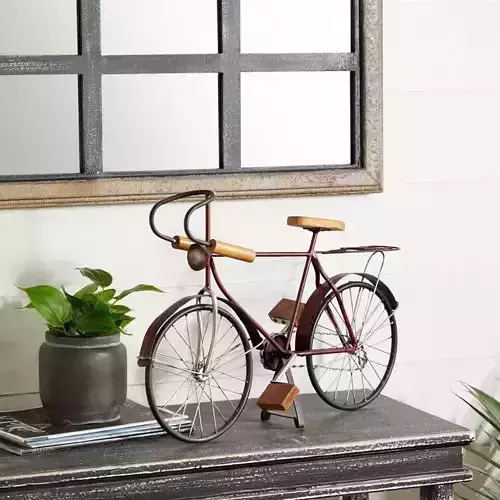 Metal Wood Bicycle