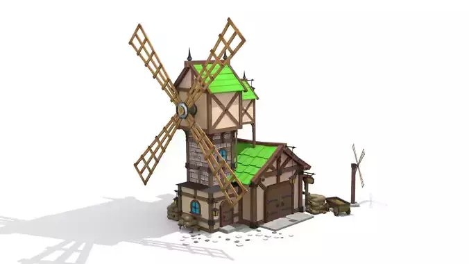 cartoon mill
